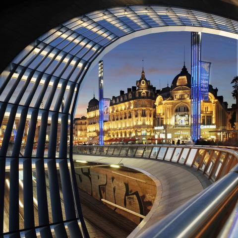 Montpellier centre , odysséum montpellier