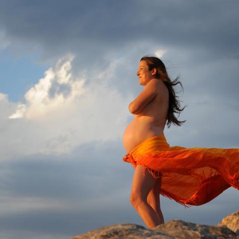 photo femme enceinte palavas